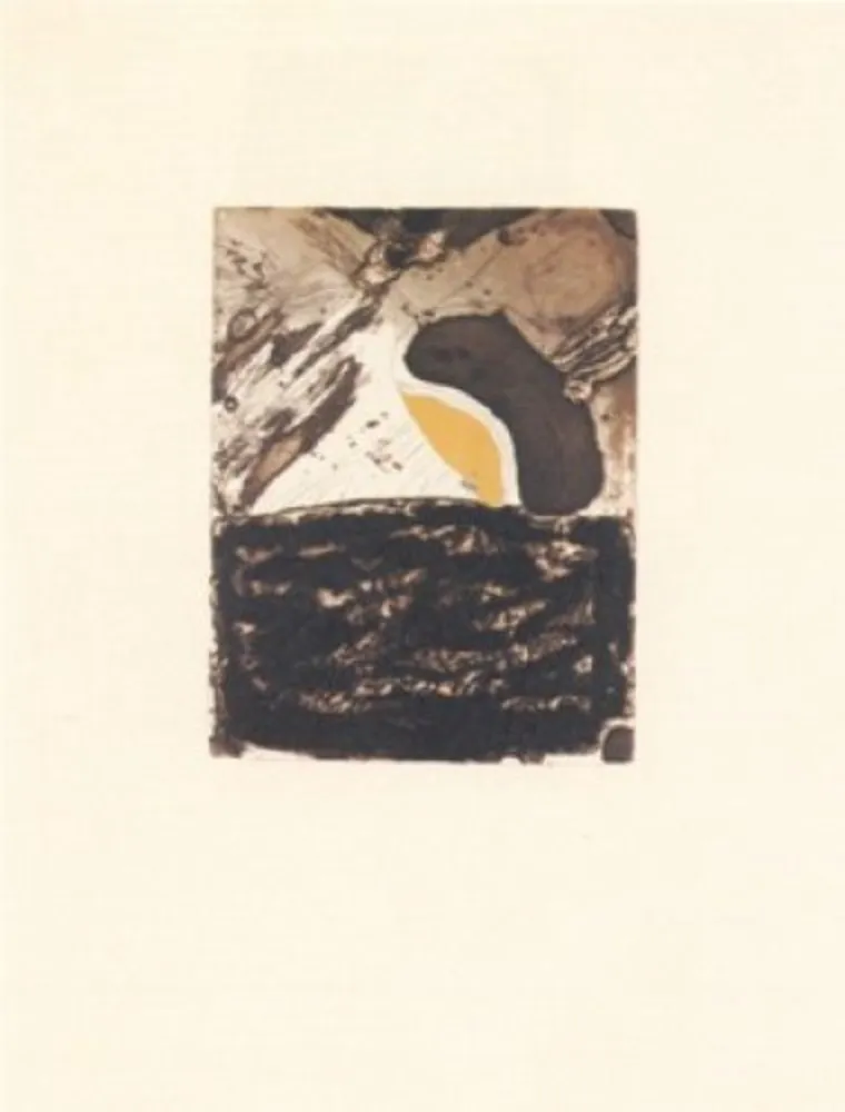 彫版 Guinovart - L'últim ocre