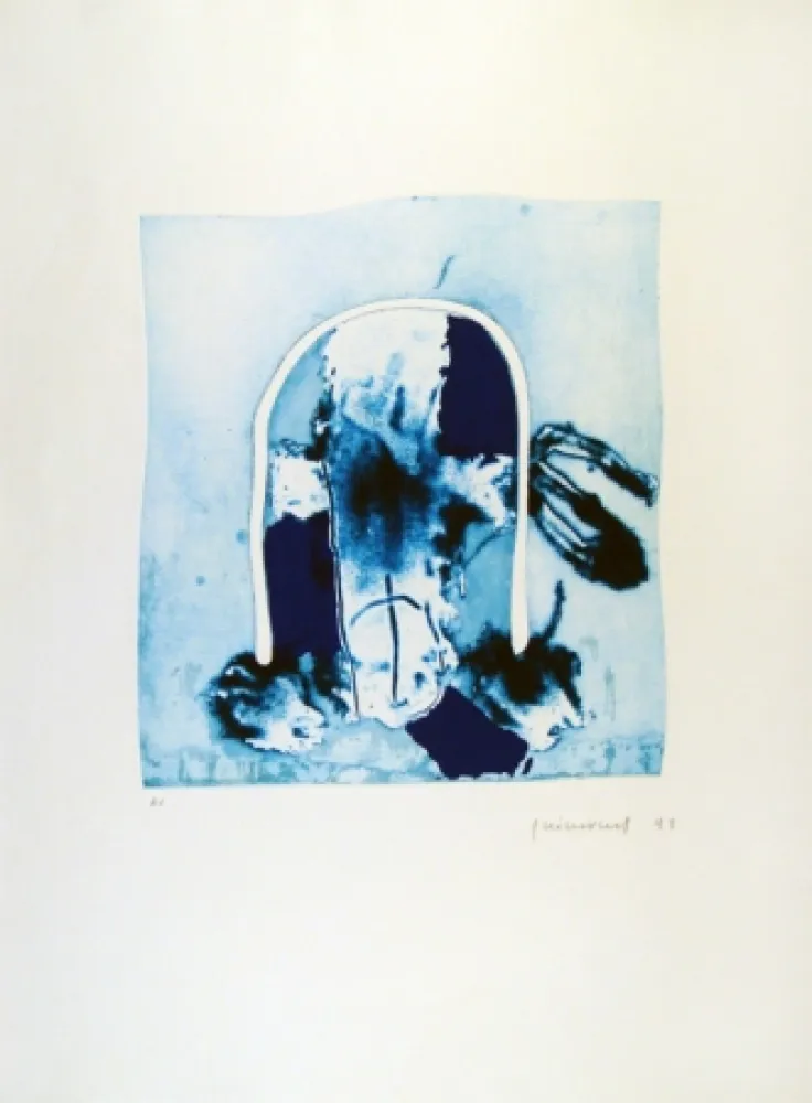 エッチング Guinovart - Nocturn VII