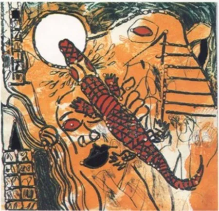 多数の Guinovart - Para que los cocodrilos duerman en largas filas...