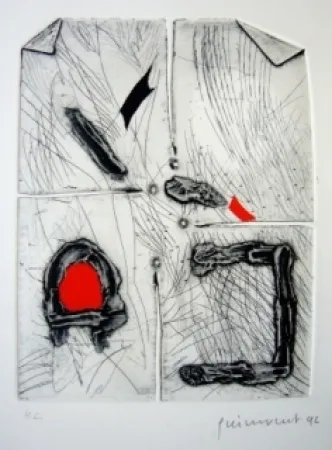 カーボランダム Guinovart - Sans titre 1