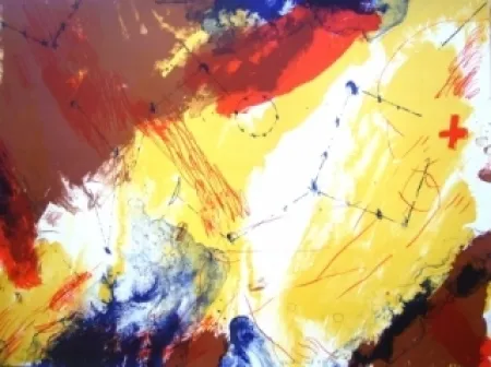 リトグラフ Guinovart - Sans titre 11