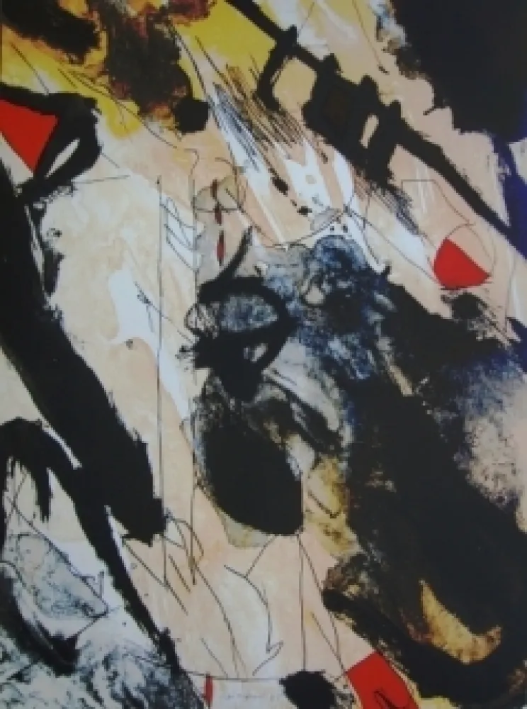 リトグラフ Guinovart - Sans titre 15