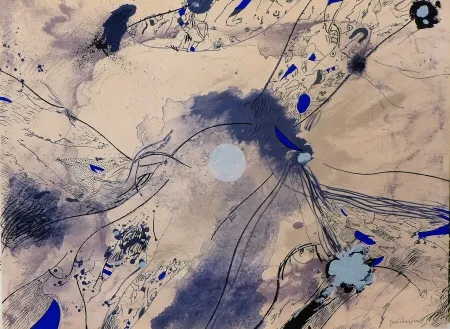 リトグラフ Guinovart - Sans titre 2