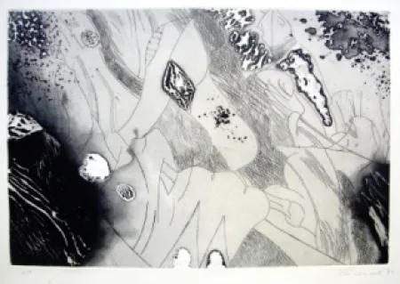 カーボランダム Guinovart - Sans titre 2