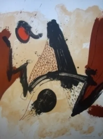 リトグラフ Guinovart - Sans titre 20