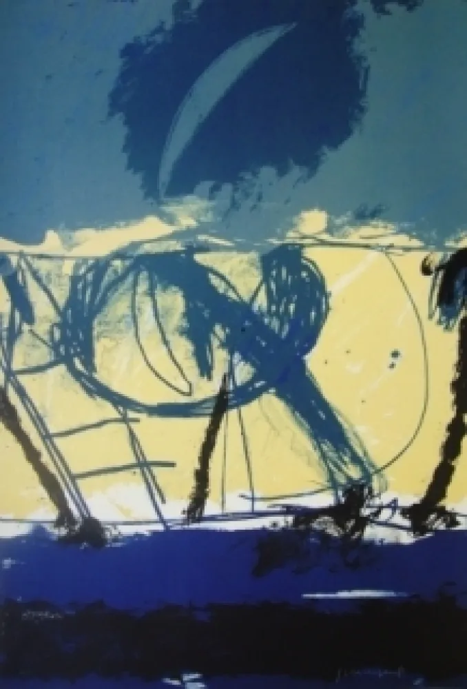 リトグラフ Guinovart - Sans titre 5