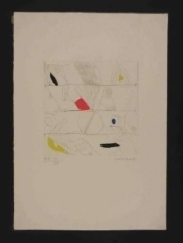 彫版 Guinovart - Sans titre