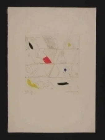 彫版 Guinovart - Sans titre