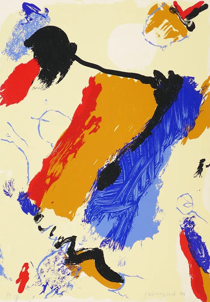 リトグラフ Guinovart - S/T