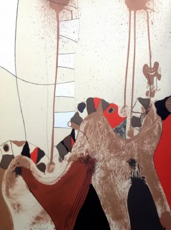 リトグラフ Guinovart - S/T