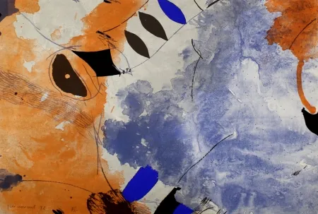 リトグラフ Guinovart - Una veu