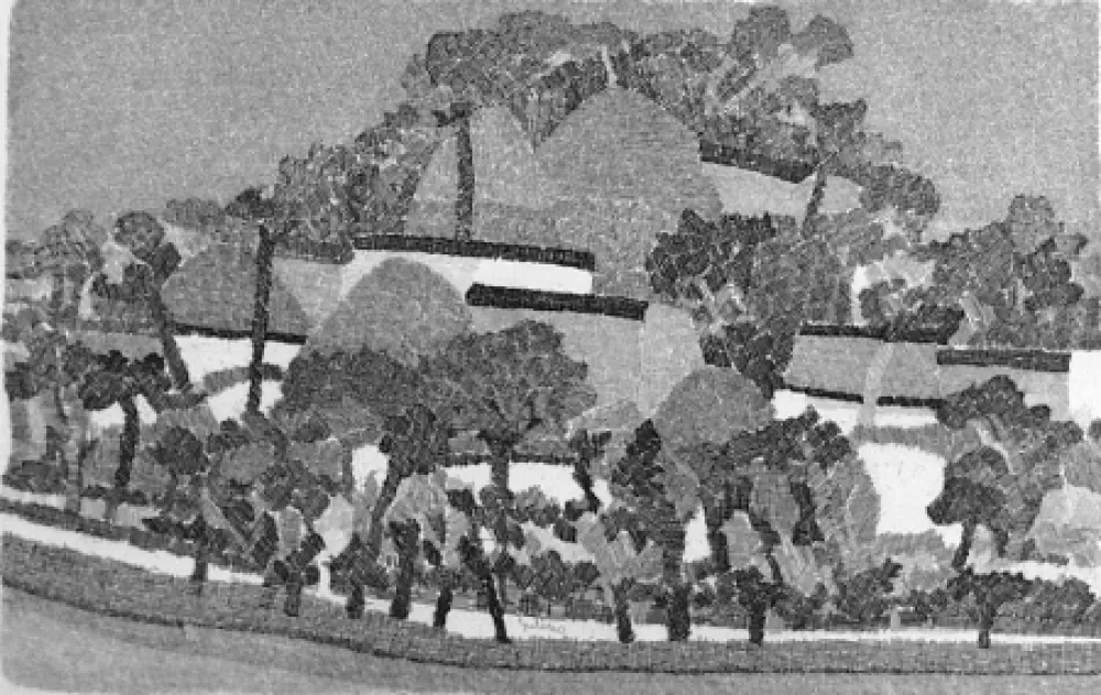 エッチング Gulino - Paesaggio