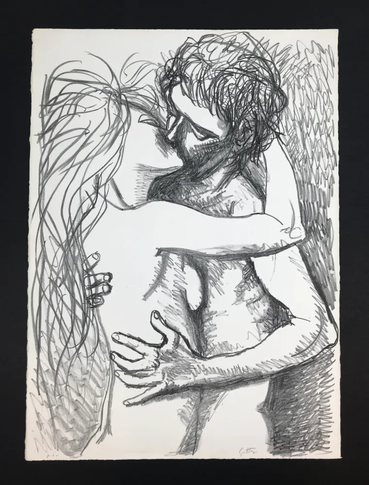 リトグラフ Guttuso - Abbraccio