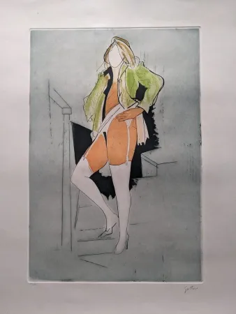 エッチングと　アクチアント Guttuso - Calze Bianche / White Socks