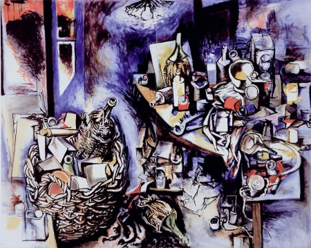 エッチングと　アクチアント Guttuso - Grande natura morta