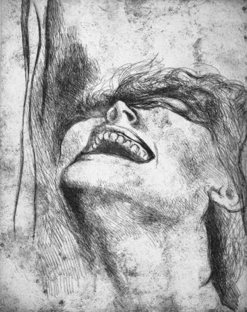 エッチング Guttuso - L'urlo