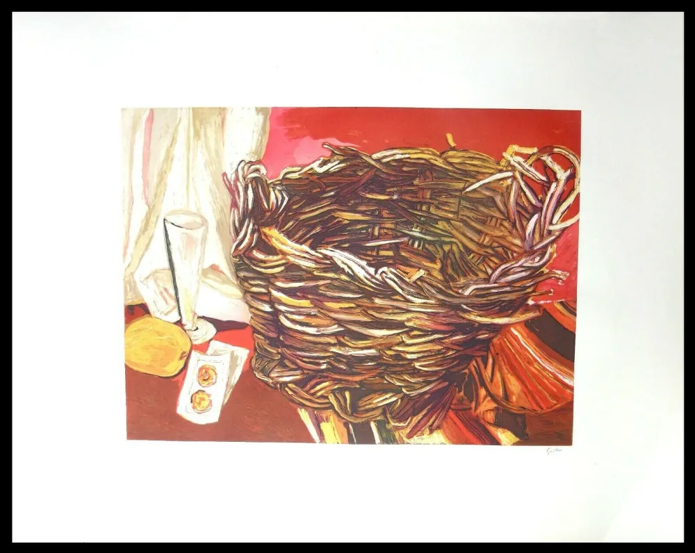エッチングと　アクチアント Guttuso - Natura morta