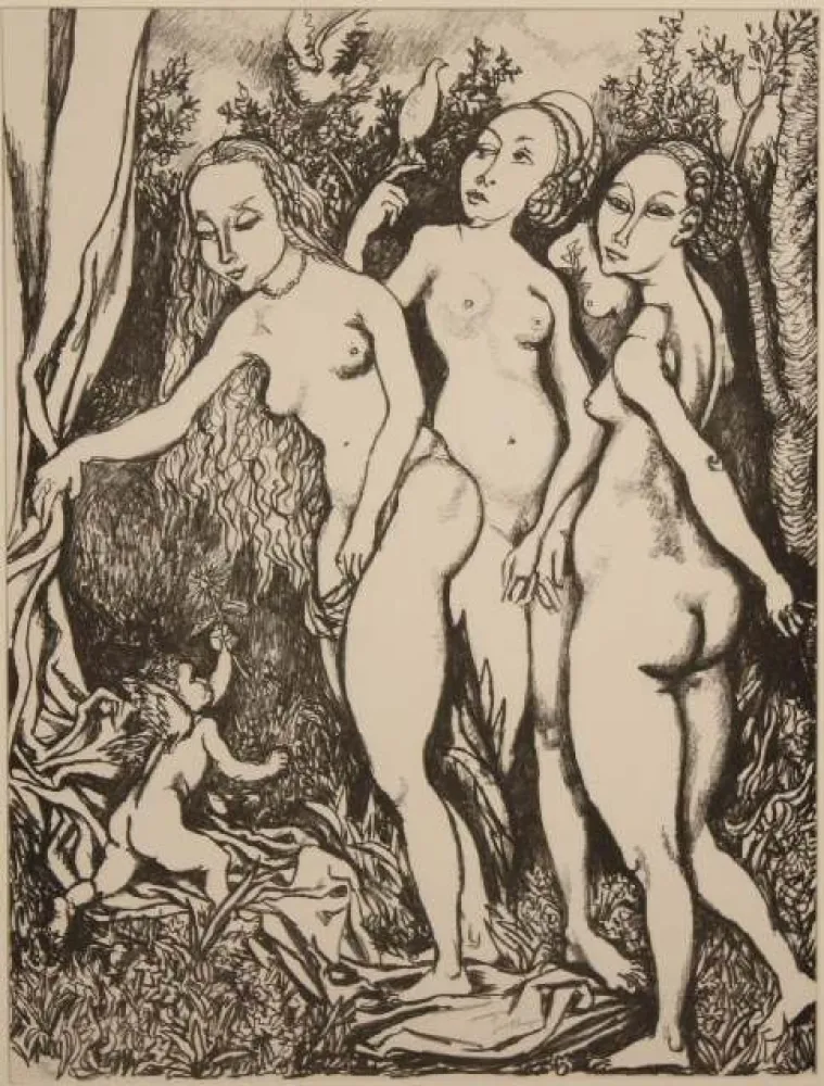 リトグラフ Guttuso - OMAGGIO A DURER