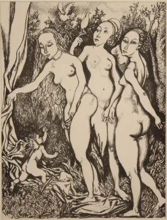 リトグラフ Guttuso - OMAGGIO A DURER