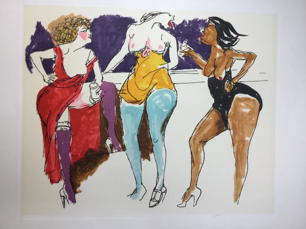 エッチングと　アクチアント Guttuso - Untitled 