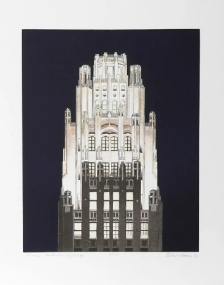 彫版 Haas - American Radiator Building