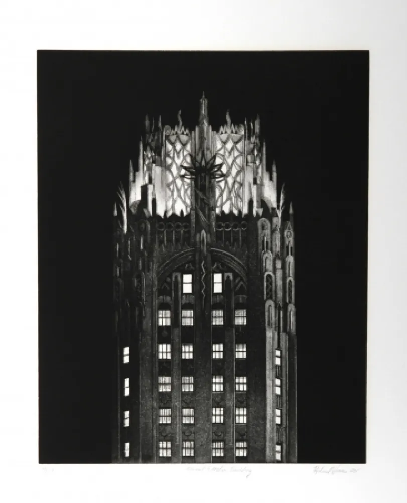 彫版 Haas - General Electric Building