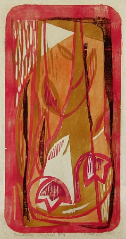 木版 Haas - Summer Garden