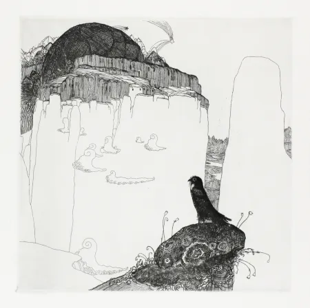 彫版 Hablik - Turmfalke (Kestrel)