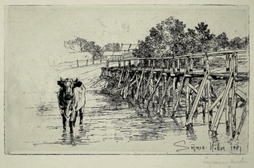 エッチング Haden - The Village Ford