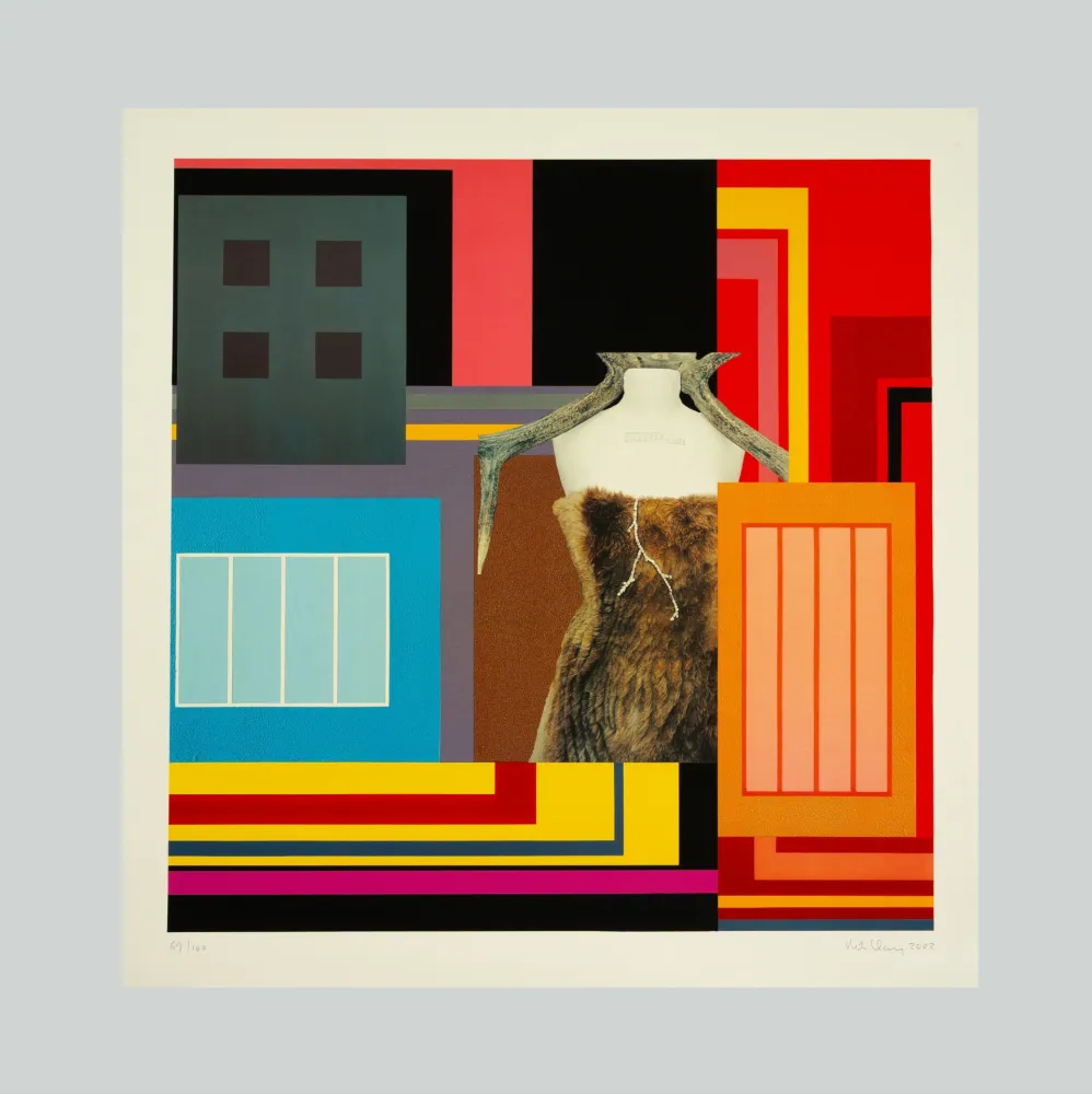 リトグラフ Halley - Contamination I