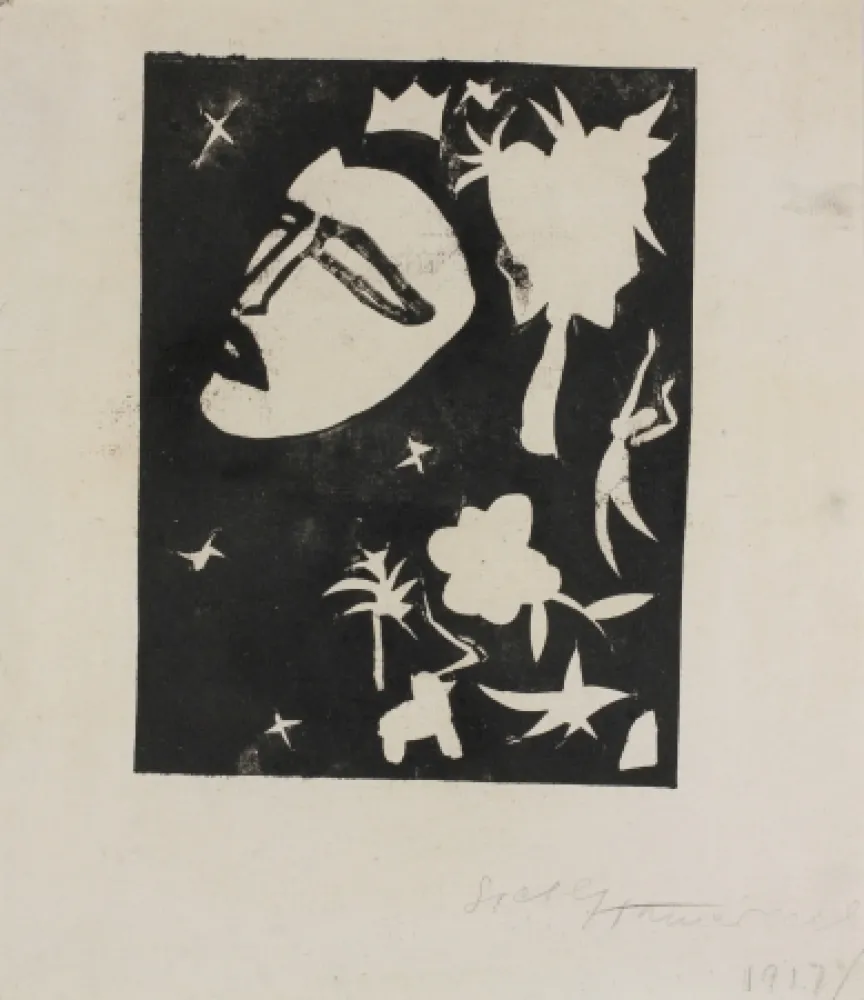 木版 Hamerschlag - Maske (Mask)