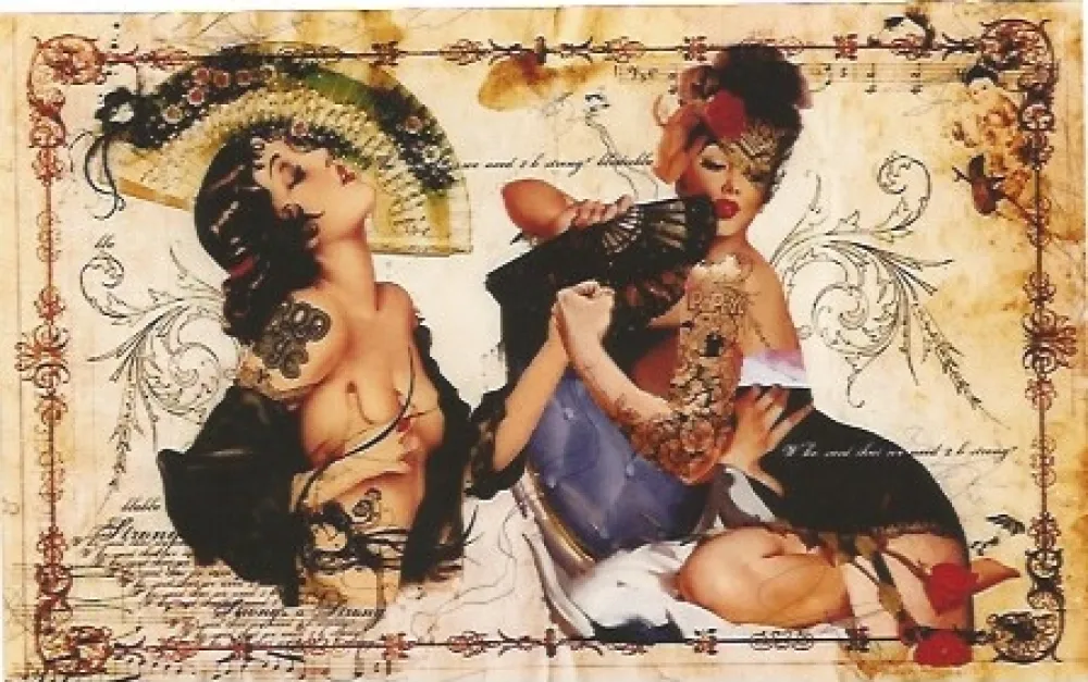 シルクスクリーン Handiedan - Strong No. 2