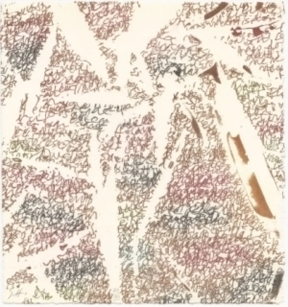 挿絵入り本 Hantai - Le toucher, JL Nancy par Jacques Derrida