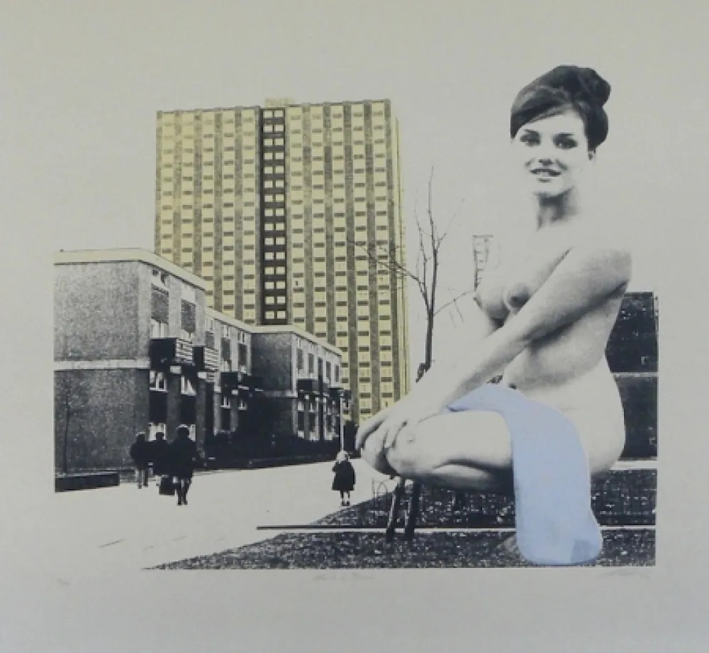 シルクスクリーン Hardacre - Fond of Bond