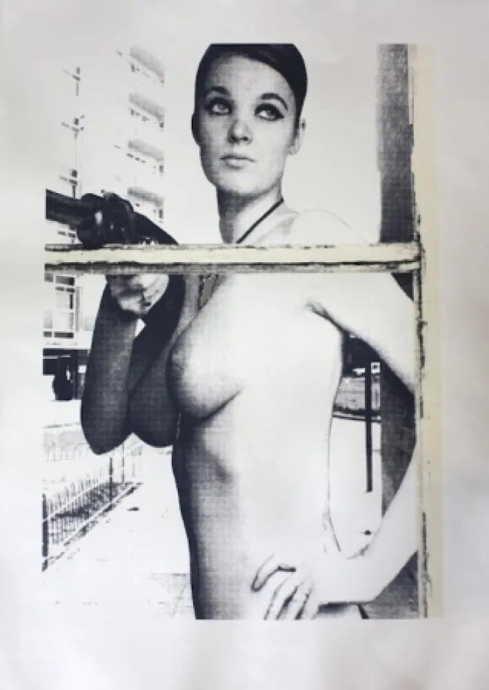 シルクスクリーン Hardacre - You Can't Get a Man with a Gun