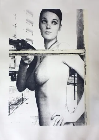 シルクスクリーン Hardacre - You Can't Get a Man with a Gun