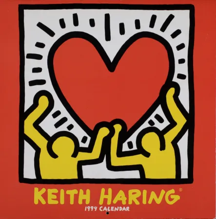 オフセット Haring - 1994 Calendar (Ephemera)