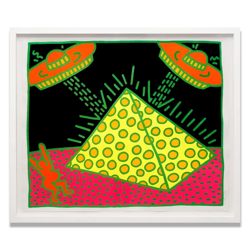 シルクスクリーン Haring - Fertility 2, 1983