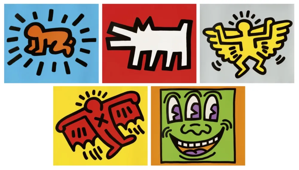 シルクスクリーン Haring - Icons Portfolio
