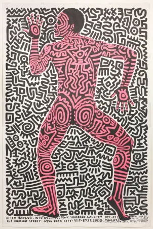 オフセット Haring - Into 84…Tony Shafrazi Gallery