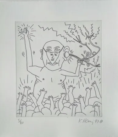 彫版 Haring - The Valley (2)