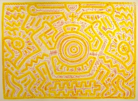 ポイントーセッシュ Haring - Untitled, 1985