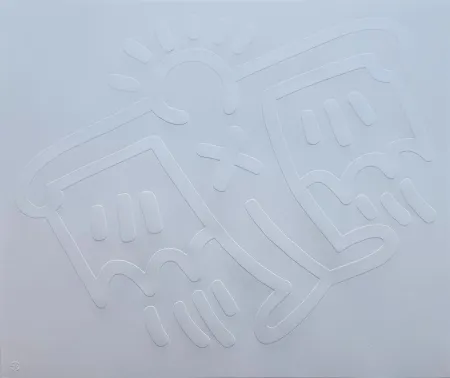 技術的なありません Haring - White Icons (D) - X-Man