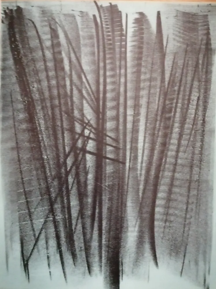 リトグラフ Hartung - Abstraction