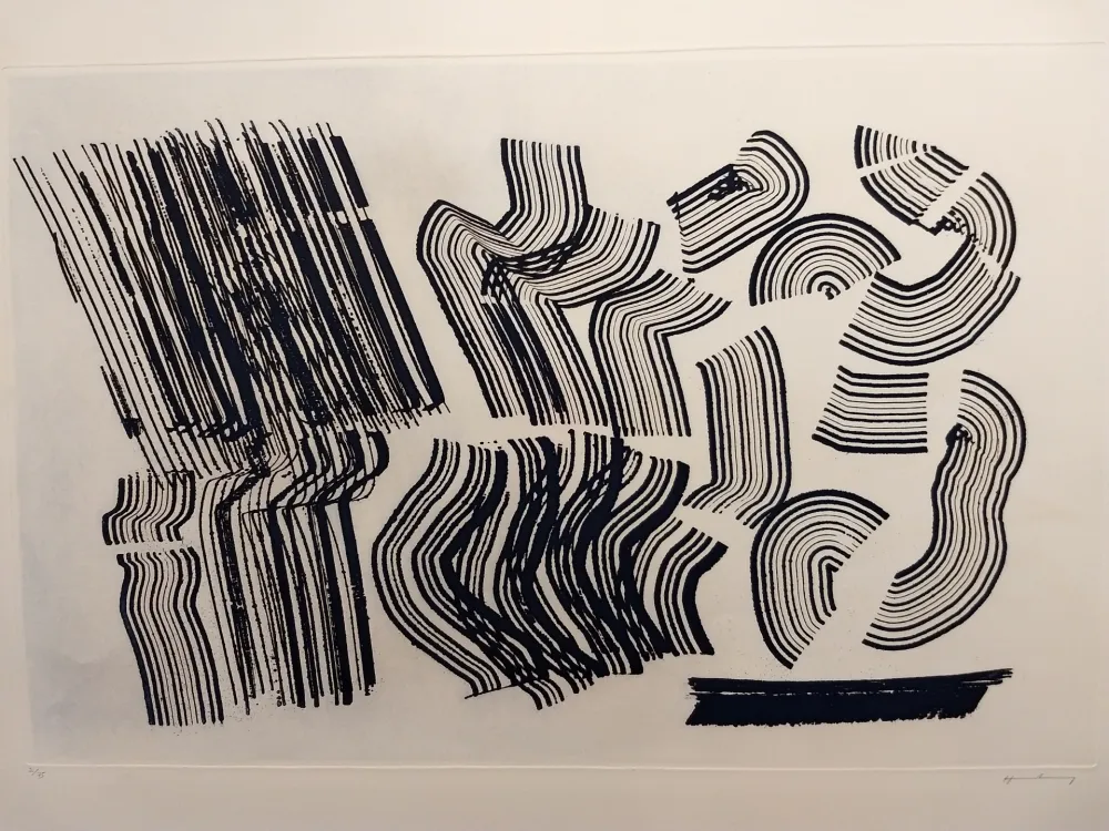 エッチング Hartung - Aguafuertes