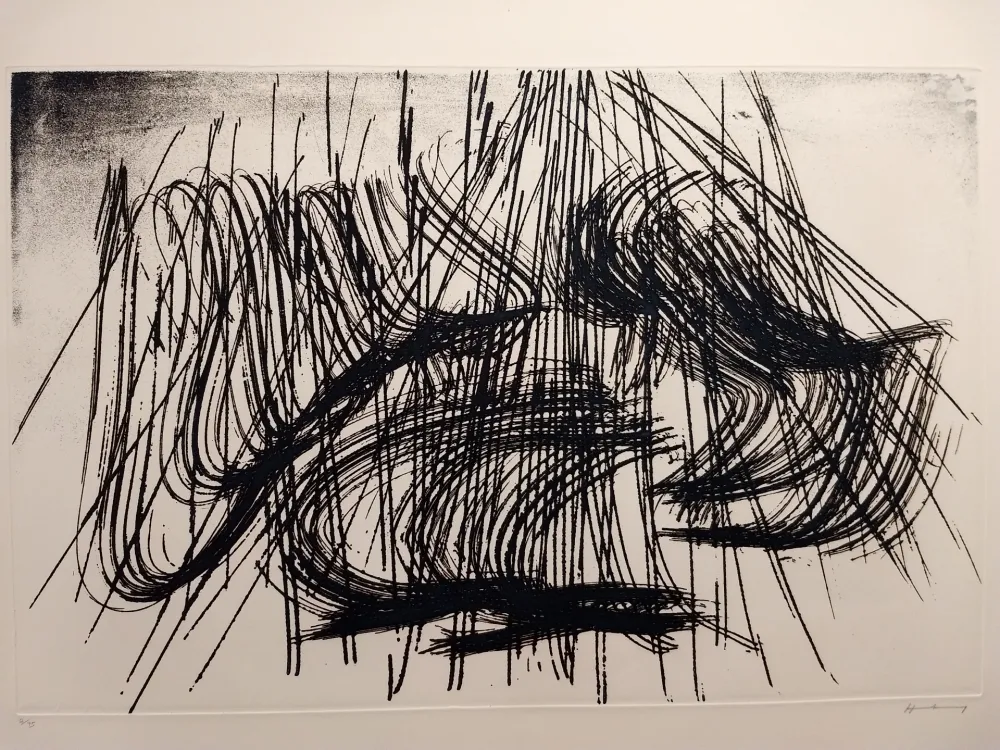 エッチング Hartung - Aguafuertes