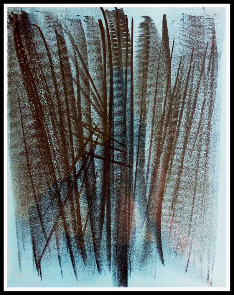 リトグラフ Hartung - COMPOSITION ABSTRAITE