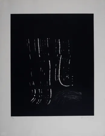 リトグラフ Hartung - Composition L 1977-2, 1977 - Hand-signed