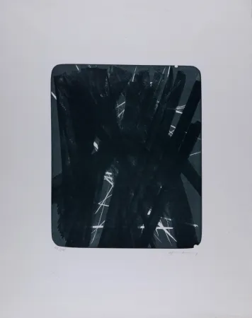 リトグラフ Hartung - Composition L34 - Hand-signed