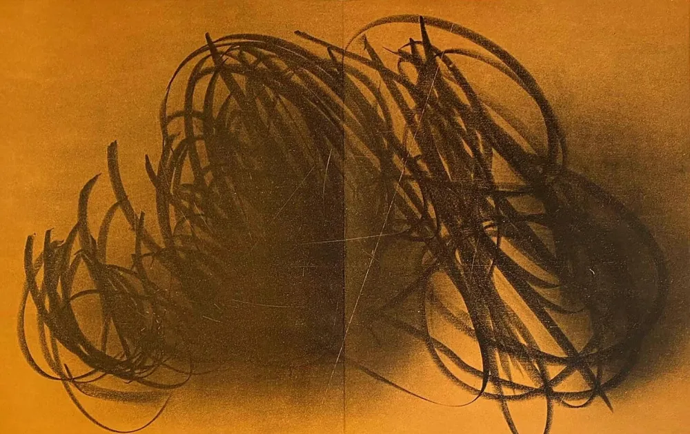 リトグラフ Hartung - Farandole